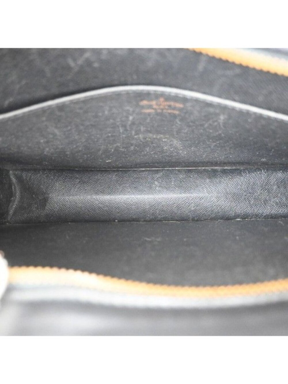 Louis Vuitton Pochette Homme Clutch Handbag Epi Black - Picture 11 of 15